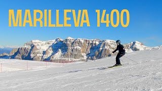 Narty Włochy MARILLEVA 1400 2019 Madonna Di Campiglio [upl. by Seitz]