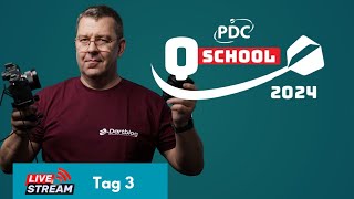 PDC QSchool 2024 Tag 3  Wir schauen uns die Spiele von Wolle und Dominik an [upl. by Atikim]