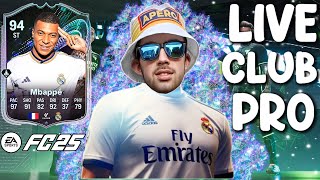 🔴LIVE FC 25 FR ON MONTE DIV ÉLITE amp CLUB PRO 💎 [upl. by Carrick278]