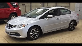 2014 Honda Civic EX Manual Review [upl. by Fraya953]