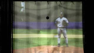 What a 100mph fastball is really like up close [upl. by Lebatsirc]