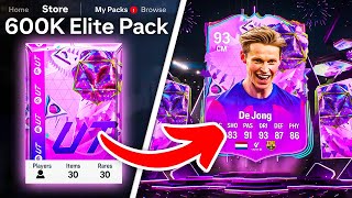 600K ELITE FUT BIRTHDAY PACKS 😨 FC 24 Ultimate Team [upl. by Munt]