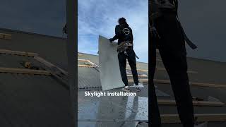 Skylight installation in Melbourne in winter [upl. by Zack171]