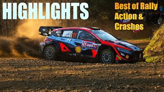 Best of WRC Rally Chile Finland 2024  Crashes Action and Raw Sound hillclimb automobile wrc [upl. by Nellir]