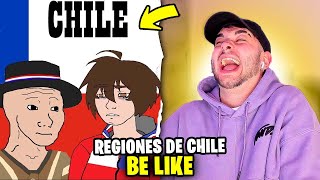 Reacción a Regiones De Chile Be Like [upl. by Nonnahs70]