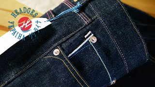 Bespoke Selvedge Denim Jeans  Headges f ADs Jeans [upl. by Aicella]