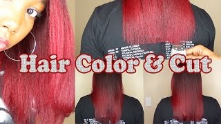 Hair Color amp Cut  Hair Update 2017  LongHairPrettyNails [upl. by Madge]