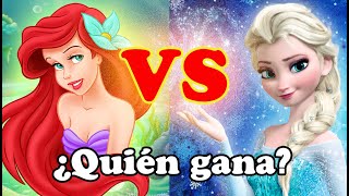 BATALLA DE RAP DE PRINCESAS  ELSA VS ARIEL  Yessi tu amiga [upl. by Hymen28]