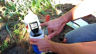 How to Properly Use pH Meters in the Garden  Soil Prep Averaging amp Cleaning Rapitest amp Burpee [upl. by Ebba]