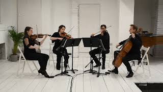 J Turina String Quartet op 4 quotDe La Guitarraquot  I Prelude Andantino [upl. by Vernier705]