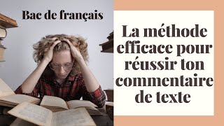 La méthode du commentaire de texte  toutes les clés pour réussir [upl. by Oleic]