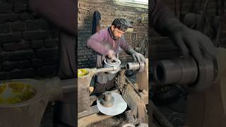 A Bowl Made of Aluminium Handwork aluminium bowl handwork shortfeed shorts viralvideo howto [upl. by Fries]