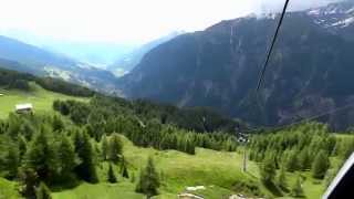 Heiligenblut  Schareck cableway 27062014  in Full HD [upl. by Zurn]