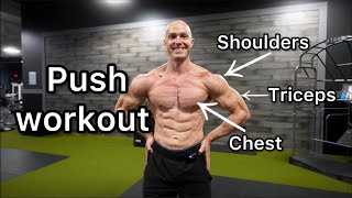 Alex Lueth Push Workout [upl. by Clawson553]