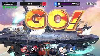 Pools  Losers R3  UFF 7  Fresh IncineroarDonkey Kong Vs AXARD Ice Climbers [upl. by Magel]