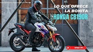 ¿Vale La Pena Lo Que Ofrece La HONDA CB190R 2024 [upl. by Payton]