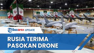 Rusia Iran Makin Lengket Bak Perangko Moskow Terima Ratusan Drone Demi Serang Ukraina [upl. by Novihc]