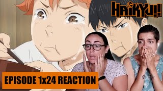 HAIKYUU Reaction 1x24  quotREMOVING THE SOLITARY KINGquot [upl. by Enovahs943]