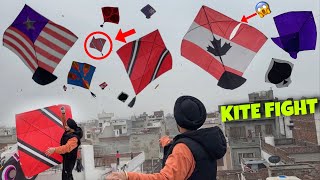 Flying Kites On SUNDAY 😱 Kite Fight  Patangbaazi [upl. by Yrtnej]