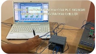 Sistema de refrigeración CHILLER con PLC SIEMENS [upl. by Niram]