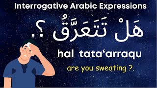 ARABIC INTERROGATIVE EXPRESSION Easy And Simple For Daily Conversation With Demonstrative Pronouns [upl. by Mena]