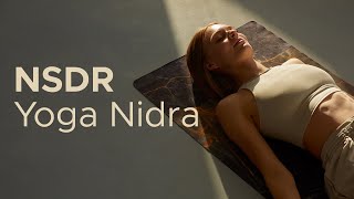 Guided Yoga Nidra NSDR Sleep I Experience Deep Relaxation with Pratyahara Practice [upl. by Cos]