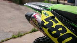 2011 KX250F Walk Around [upl. by Aleekahs909]