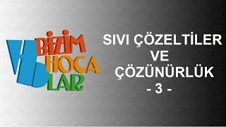 SIVI ÇÖZELTİLER VE ÇÖZÜNÜRLÜK 3  KÜTLECE YÜZDE DERİŞİM  11 SINIF  AYT [upl. by Xyno]