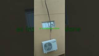 Panasonic ac installation done shortsvideo viralshorts [upl. by Bunting]