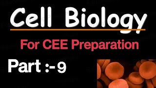 Cell biology for CEE Preparation Part 9 mbbsstudent [upl. by Lacie]