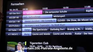 HD Fernsehen mit Telekom Entertain DSL 16000  VDSL 16 Anschluss  Umstellen Media Receiver 303 [upl. by Nybor]