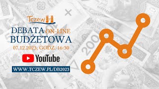 🔴NA ŻYWO Tczew  Debata budżetowa 07122023  UM Tczew [upl. by Meggi865]