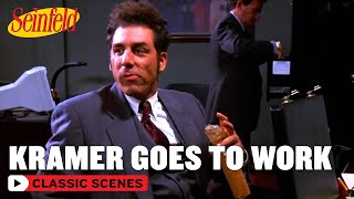 Kramer Pretends To Have A Job  The Bizarro Jerry  Seinfeld [upl. by Atnoek]