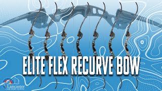 Elite FLEX Recurve Bow  Lancasterarcherycom [upl. by Strander50]