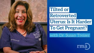 Tilted or Retroverted Uterus Is It Harder To Get Pregnant Dr Susan Treiser Explains [upl. by Deering]