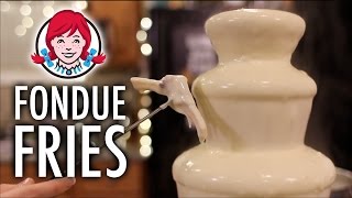 DIY Wendys LEGIT Fondue Fries [upl. by Flossy159]