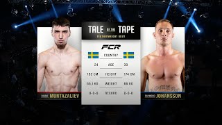 FCR 13 Djaba Murtazaliev vs Raymond Johansson  FCR MMA [upl. by Gladys]