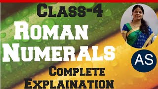 Class4 Roman Numerals  Math  Class4 [upl. by Aliehc]