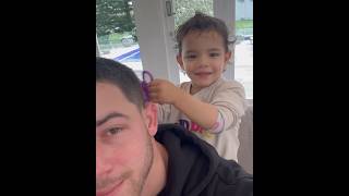 Priyanka Chopra CUTE daughter Malti plays with papa Nick Jonas ❤️ priyankachopra nickjonas viral [upl. by Eyram]