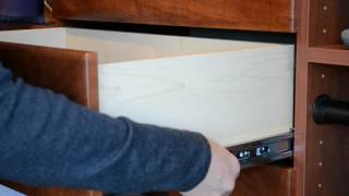 Removing a Soft Close Slide Drawer [upl. by Nolyaw]