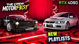 THE CREW MOTORFEST PLAYLISTS COMPLETION LIVE  4090 [upl. by Yentruoc590]