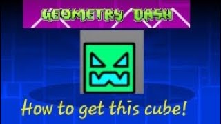 How to get a cube at Geometry Dash geometrydash shorts gaming mammoosthepopcorn [upl. by Garda626]