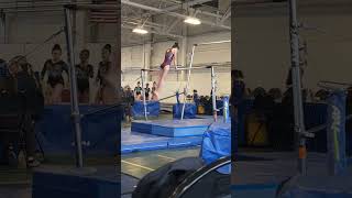 Cascadian Team Challenge 2024 Xcel Bronze bar routine score 955 gymnastics meets bars [upl. by Martsen]