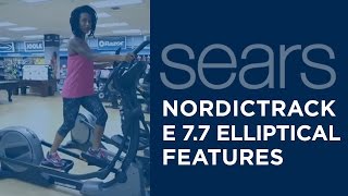 NordicTrack E 77 Elliptical Feature  Power Incline [upl. by Allanson]