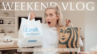 VLOG  Eating Restaurant Leftovers Too Good To Go Food App Review amp Amazon Haul [upl. by Anoel]