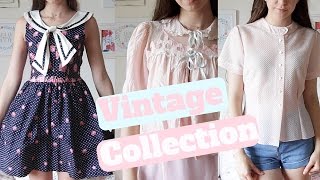 My GIRLY Vintage Clothing Collection [upl. by Marinna]