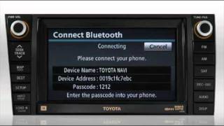 Navigation Audio bluetooth pair a phone SequoiaTundra Toyota of Slidell [upl. by Caldwell]