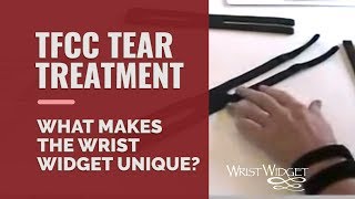 TFCC tear treatment What Makes the Wrist Widget Unique to treat triangular fibrocartilage pain [upl. by Ilrebmyk408]