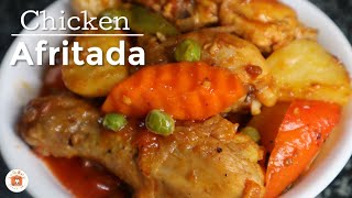 Chicken Afritada Recipe  Afritadang Manok  Quick and Easy To Follow [upl. by Fowle]