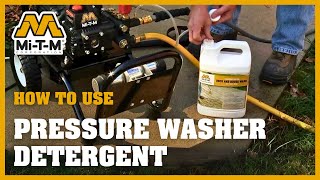 How To Use Detergent For Your Pressure Washer [upl. by Bird556]